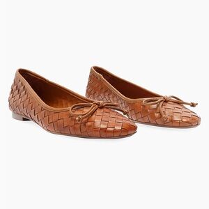 Schultz Woven Leather Flats size 7.5